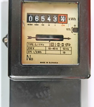 alter Stromzähler