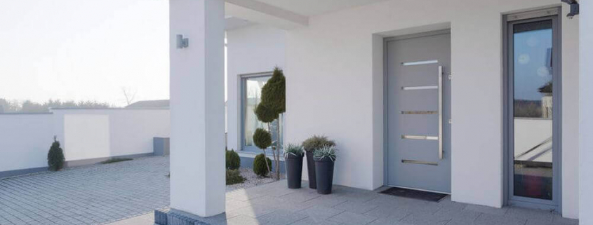 Wärmegedämmte Haustür