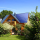 Foto von einem Energieeffizienzhaus