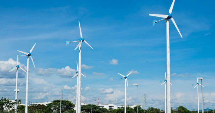 Windräder in Wohngebiet