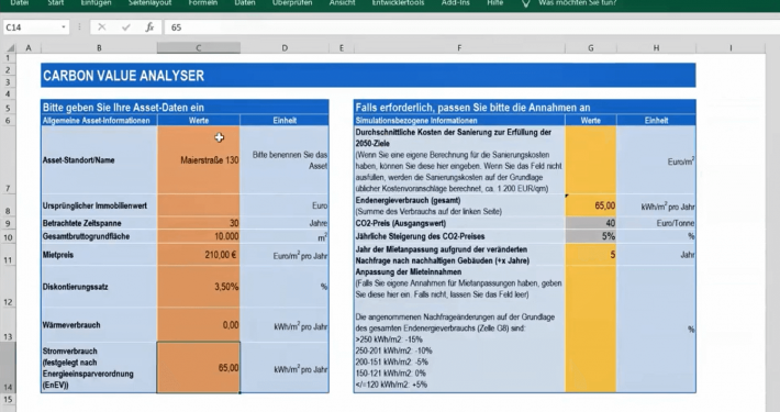 Carbon Value Analyser