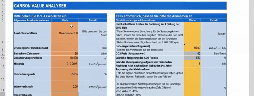 Carbon Value Analyser
