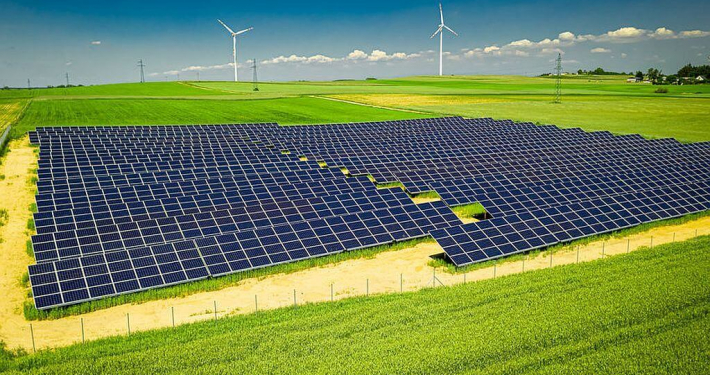 Solaranlage in der Landwirtschaft