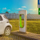 Elektroauto-Ladestation mit Solaranlage