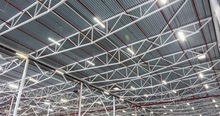 LED-Beleuchtung Lagerhalle