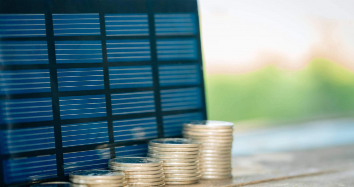 Photovoltaikanlage mit Geld