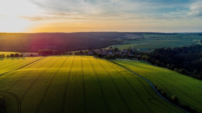 Ländliche Region in Thüringen – Potenzial für die Energiewende durch Photovoltaik und Wärmepumpen Saalethal Thüringen in der Nähe vom Hohenwarte Stausee