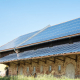 Solaranlage bei Agrarbetrieb