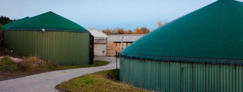 Foto einer Biogasanlage