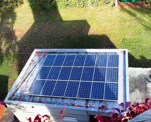 Solaranlage auf Eichenzeller Warttum