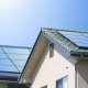 Photovoltaikanlage auf Eigenheim in Wohngebiet