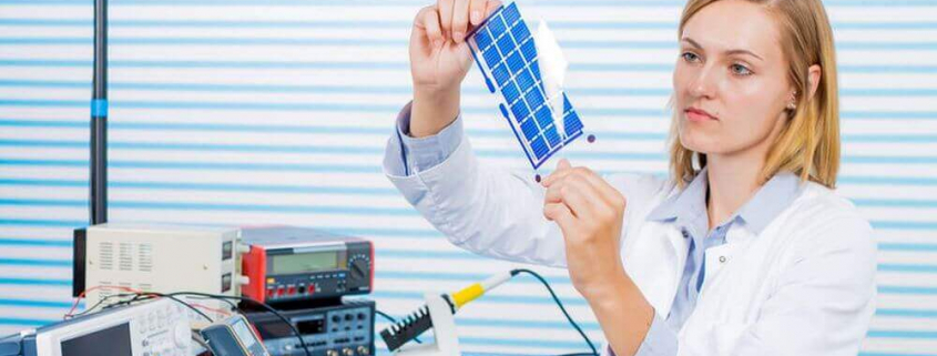 Forschungen an Solarzellen