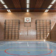Turnhalle mit LED-Beleuchtung
