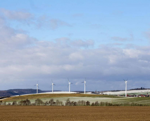 Windpark in Thüringen