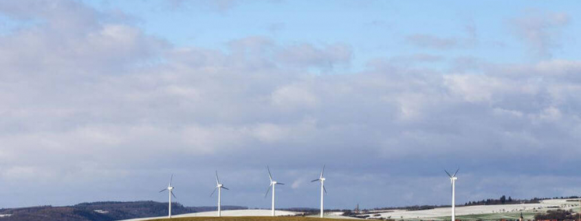 Windpark in Thüringen