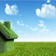 Grünes Haus für Energieeffizienz und Nachhaltigkeit