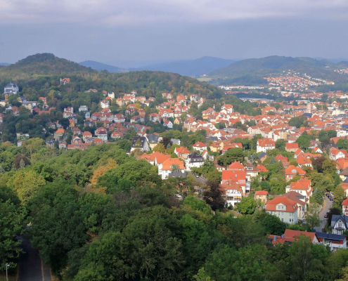 Luftaufnahme von Eisenach