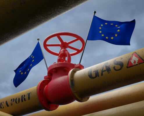 Gas-Pipeline in die EU