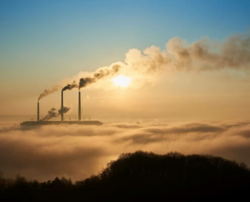 Sonnenaufgang über dem Rheinischen Revier, Zukunft der erneuerbaren Energien durch neue PV-Förderungen